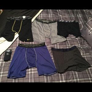 Nike/Hanes Compression and regular boxer underwear